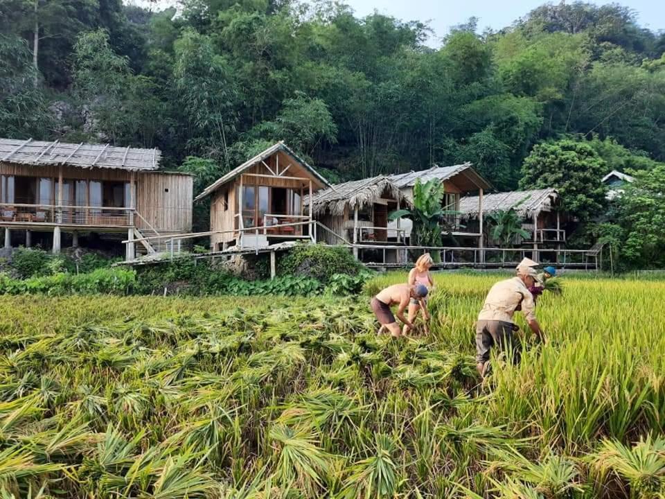 Little Mai Chau Home Stay エクステリア 写真